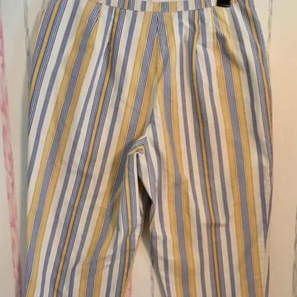 STONEBRIDGE Striped Capri’s/Cropped Pants - Picture 6 of 6